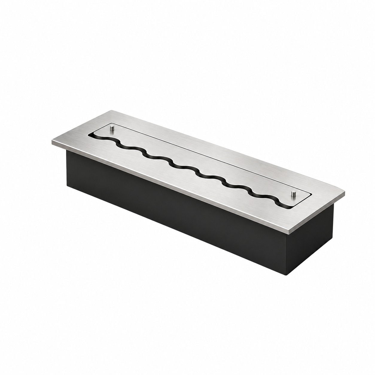 Solo Wave Inbouwbrander RVS 70 cm