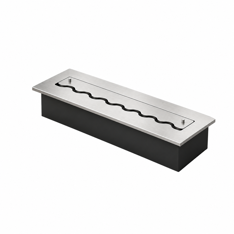 Solo Wave Inbouwbrander RVS 70 cm
