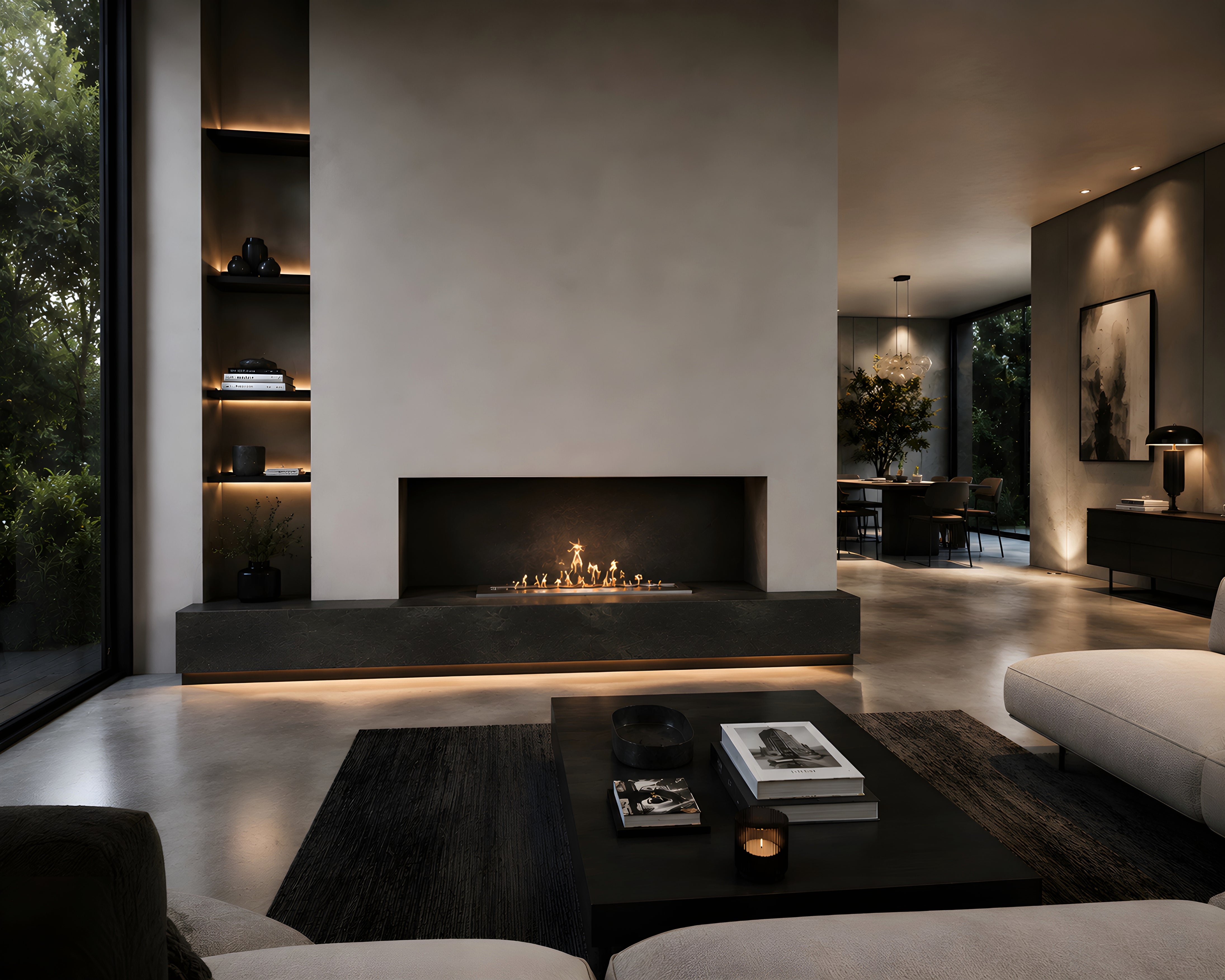 Solo Wave Inbouwbrander RVS 80 cm