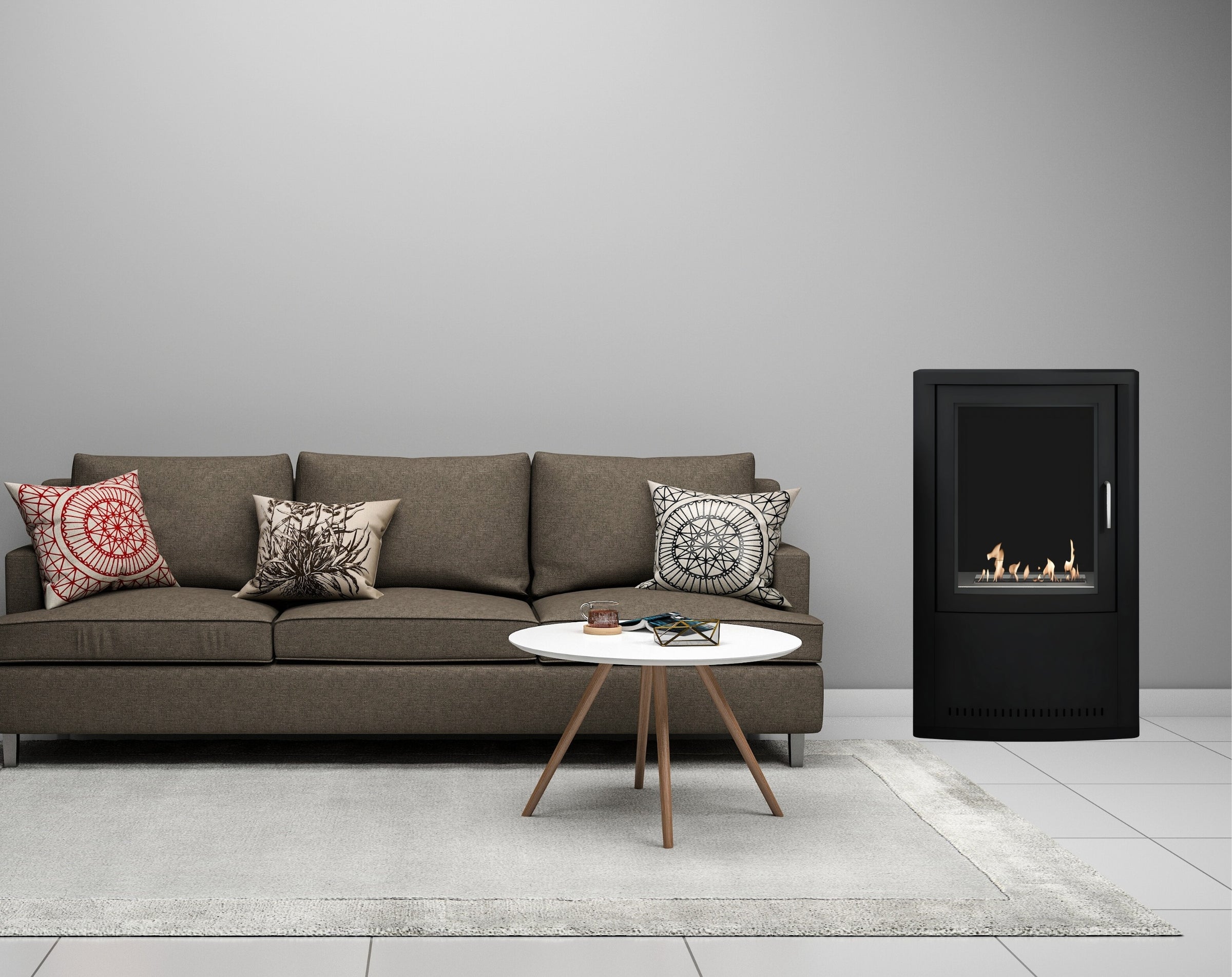 Talas Bio Ethanol Vrijstaand Haard H96 cm