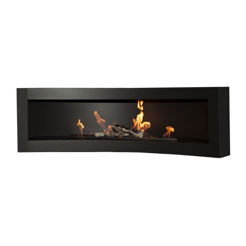 Tobav Curve Freestanding Bio Fireplace 120 cm