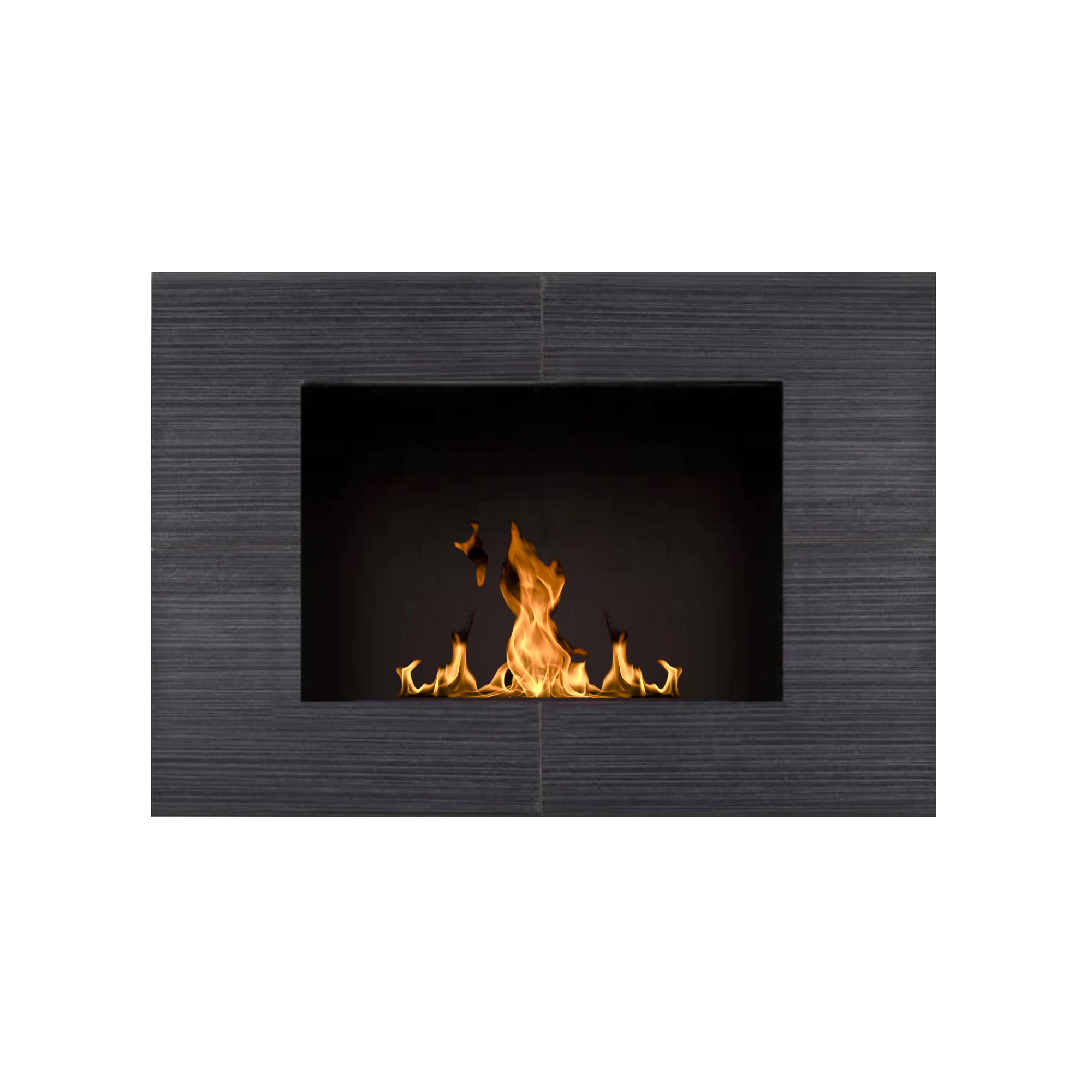 Traka Modern Bio Wall Fireplace - Built-in