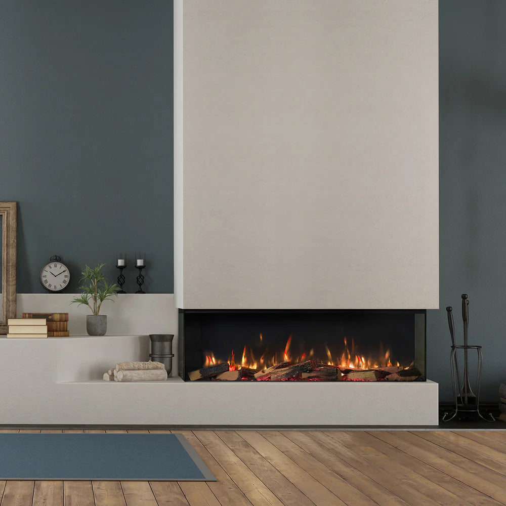 Trimline Solus Elektrische Inbouwhaard Driezijdig 130 cm
