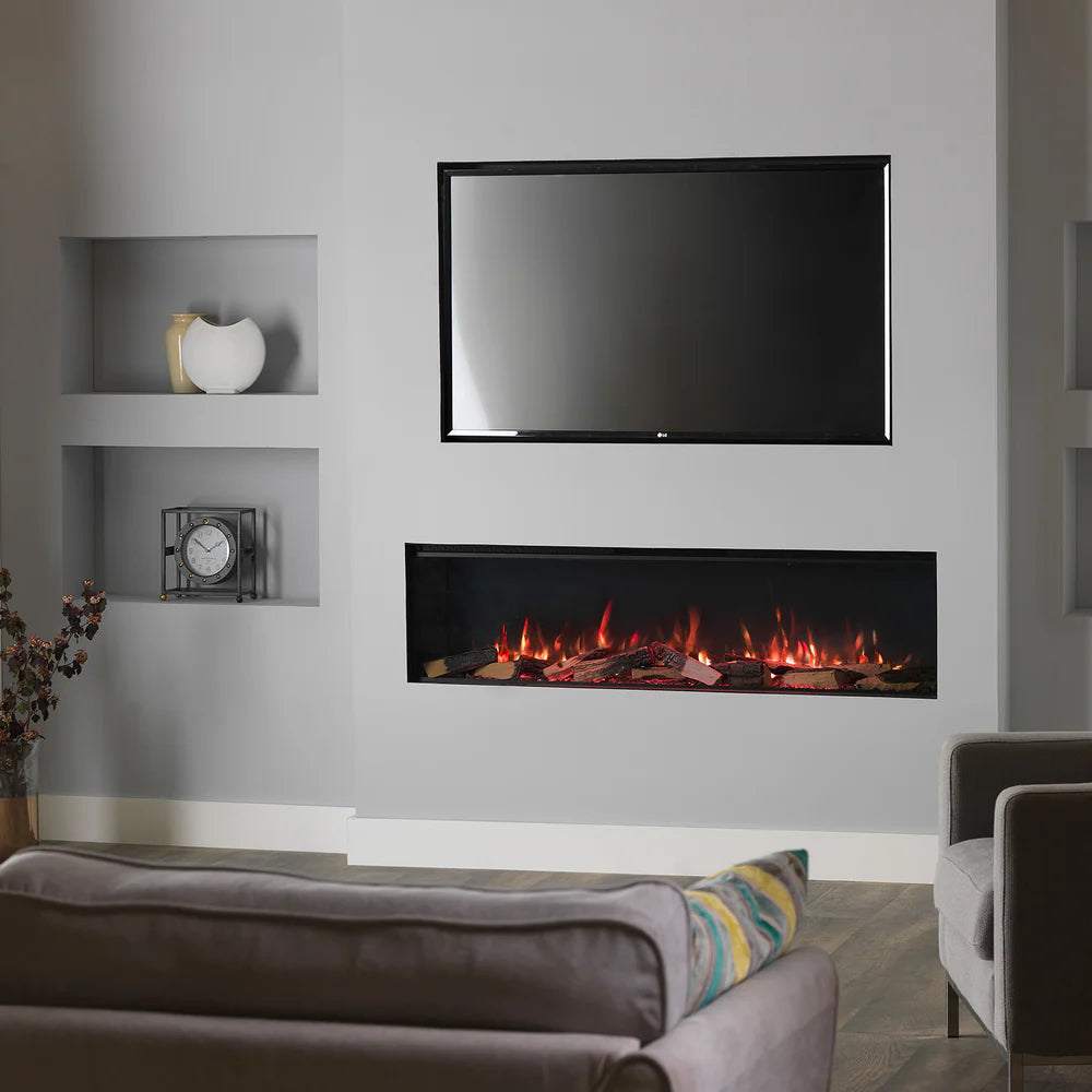Trimline Solus Elektrische Inbouwhaard Front 130 cm