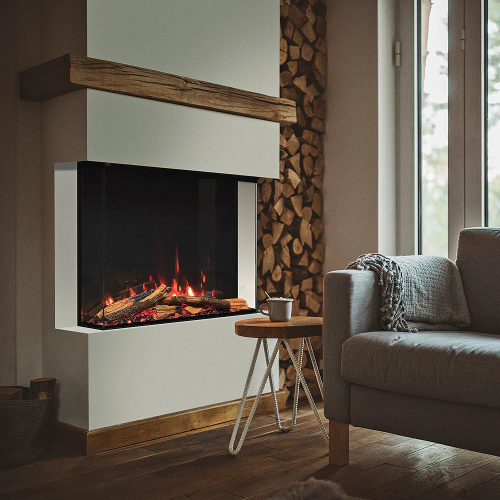Trimline Solus Elektrische Inbouwhaard Front 75 cm