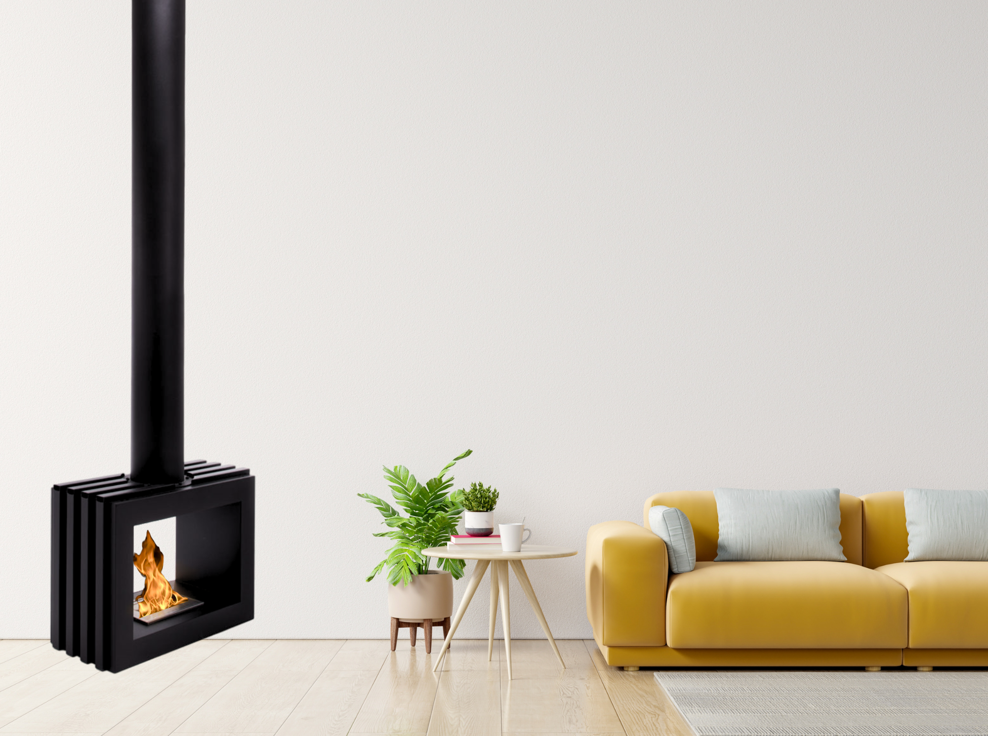Vara Bio-Ethanol Ceiling Fireplace