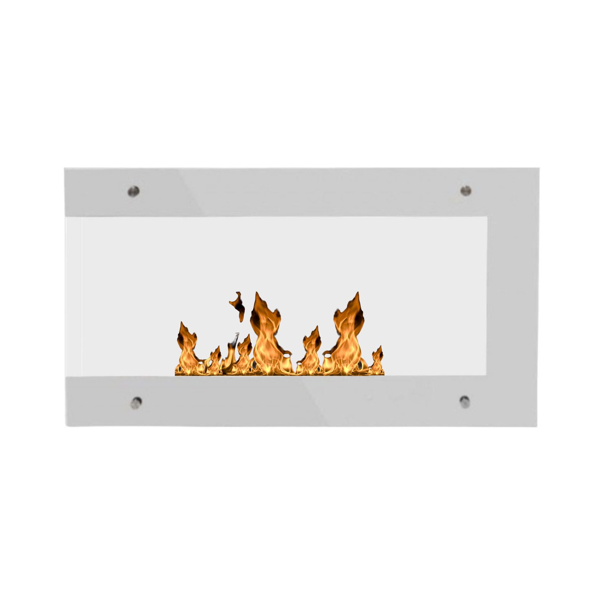 Vera Wit Bio Ethanol Vrijstaand Vloerhaard 90 cm