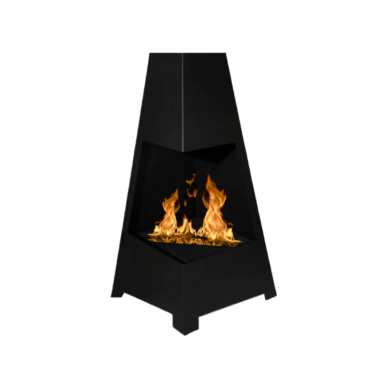 Vioro Bio Ethanol Vrijstaand Haard H100 cm
