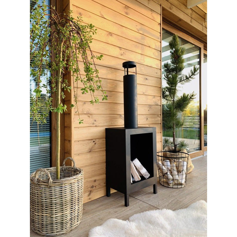 Koson Freestanding Bio-Ethanol Stove Fireplace